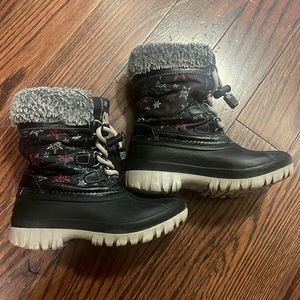 Cougar Carly toddler girl winter snow boots size US 11